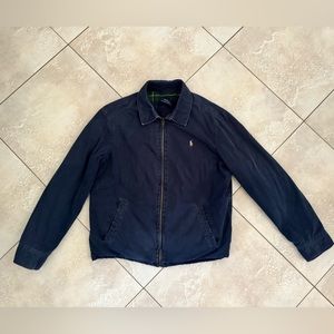 Polo Ralph Lauren Men’s Blue Lined Bomber Jacket